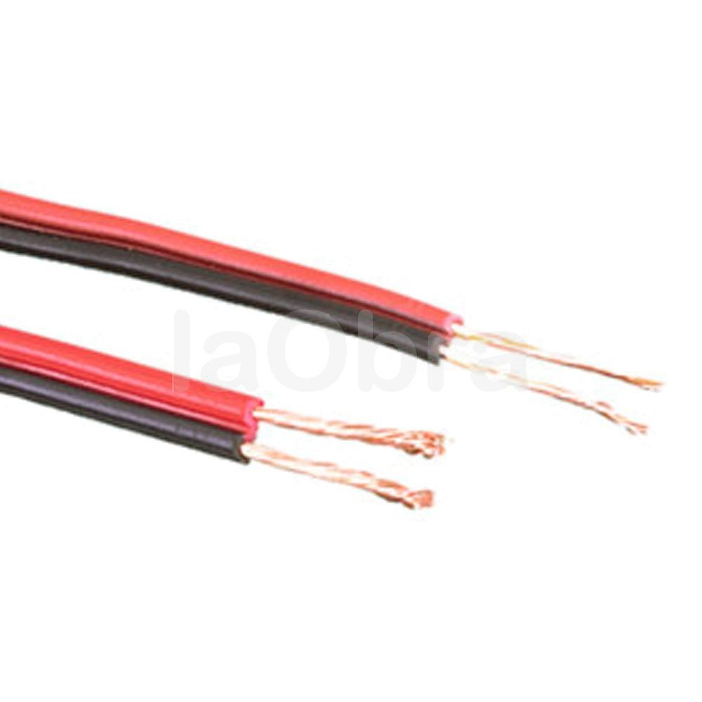Cable Electrónica Rojo Negro 5 Metros Cable Dos Polos