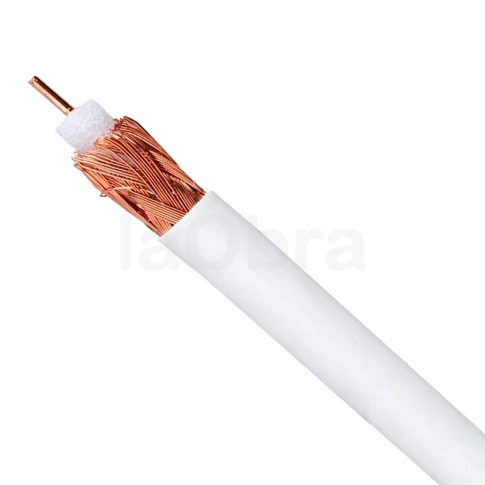 Cable coaxial de alta calidad macho/hembra para antena de TV (10 metros) -  Cable de antena de TV - LDLC