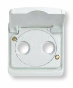Tecla doble interruptor blanco Niessen Arco Estanco 8711BA